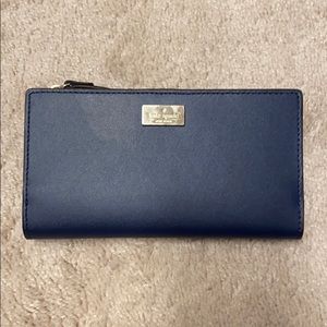 Kate Spade ♠️ Navy Blue Wallet
